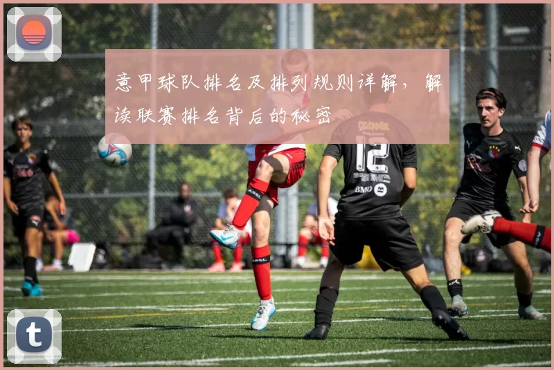 意甲球队排名及排列规则详解，解读联赛排名背后的秘密
