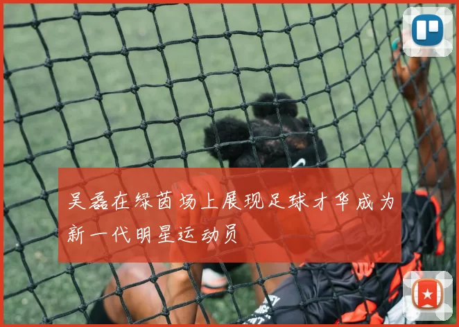 吴磊在绿茵场上展现足球才华成为新一代明星运动员
