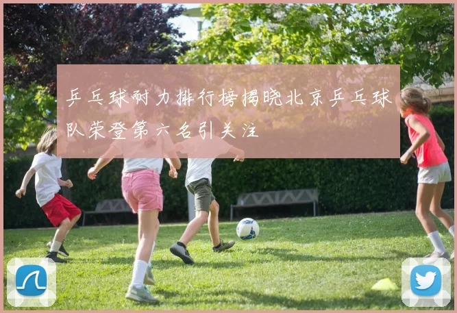 乒乓球耐力排行榜揭晓北京乒乓球队荣登第六名引关注