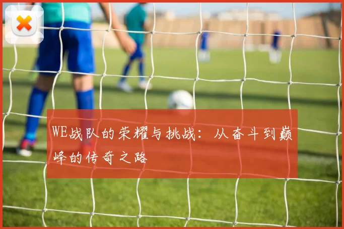 WE战队的荣耀与挑战：从奋斗到巅峰的传奇之路