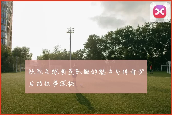 欧冠足球明星队徽的魅力与传奇背后的故事探秘